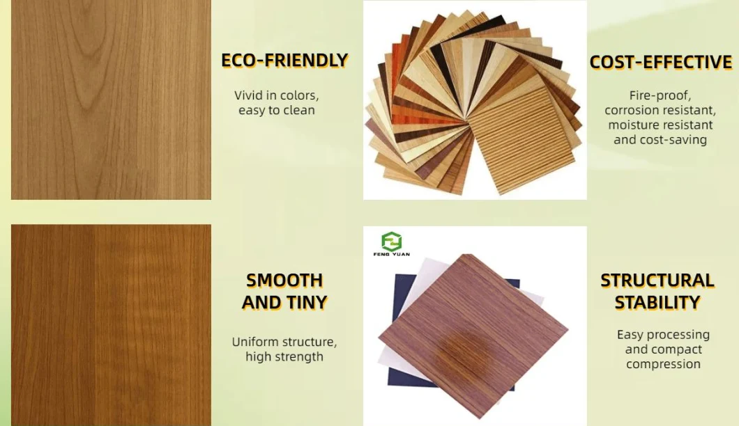 3mm 6mm 9mm 15mm 18mm Thick MDF Board Price Melamine Laminated MDF Board MDF for Furniture