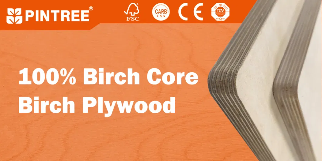 15 Ply Marine Grade Birch Plywood 18mm 100% Full Birch Plywood