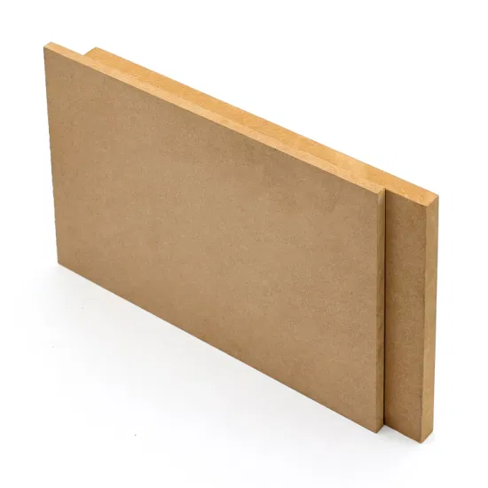 Factory Made Kinds of MDF Board Thin 1.8mm Laminated Board Hardboard Price MDF