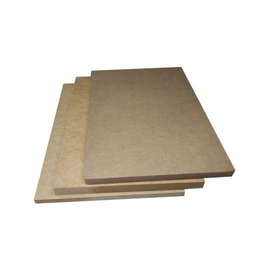 1220*2440mm 1830*2440mm 2mm to 40mm Different Size Melamine Laminated Faced MDF for Chile Mexico Columbia Market