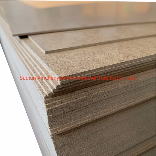 Cheap Price Factory Furniture Backboard 2/2.2/2.5/2.7/3/4/5/6*1220*2440mm Thin Plain MDF Board
