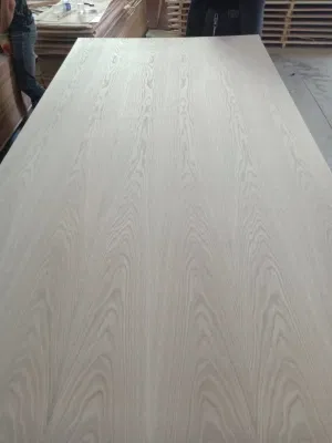 Thin Thickness Natural Red Oak Veneer Fancy Plywood/MDF for Decoration